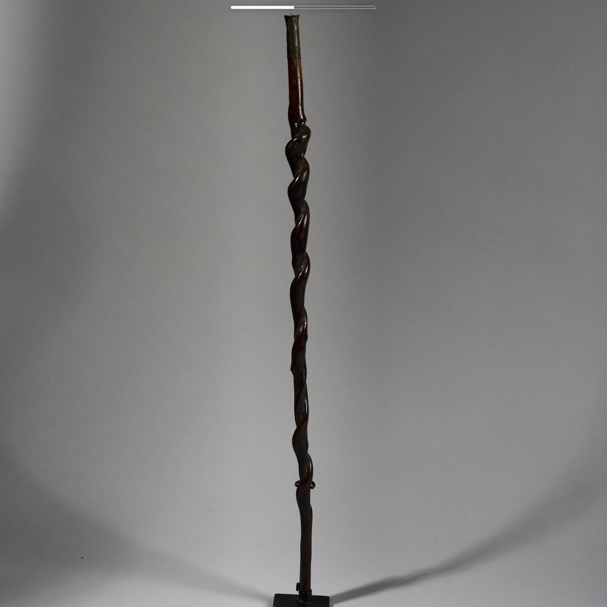 A FIGURATIVE SNAKE STAFF FROM NYAMWESI TRIBE TANZANIA E.AFRICA ( No 6233)
