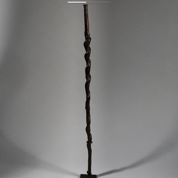 A FIGURATIVE SNAKE STAFF FROM NYAMWESI TRIBE TANZANIA E.AFRICA ( No 6233)