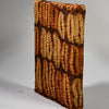 A RAFFIA SMALL CLOTH MOUNTED, DIDA TRIBE IVORY COAST ( No 6278)