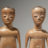 A LARGE PAIR OF BOYISH VENAVI DOLLS, EWE TRiBE OF GHANA( No 2896  )