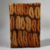 A RAFFIA SMALL CLOTH MOUNTED, DIDA TRIBE IVORY COAST ( No 6278)