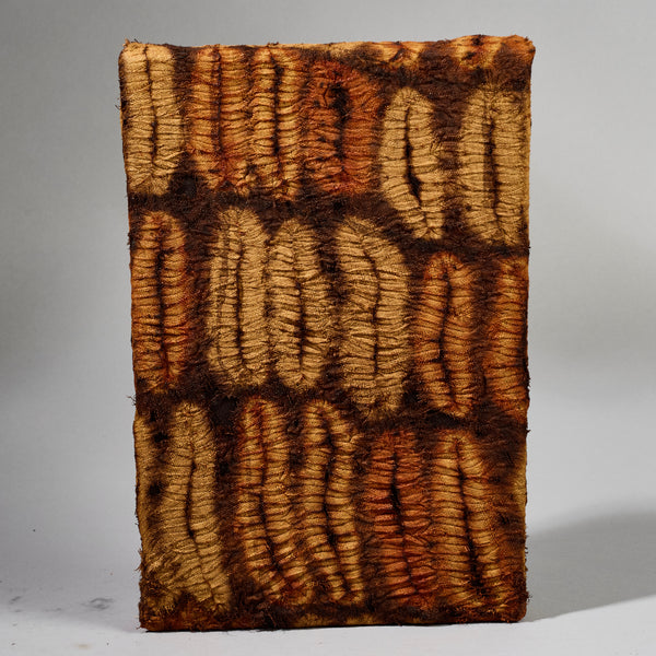 A RAFFIA SMALL CLOTH MOUNTED, DIDA TRIBE IVORY COAST ( No 6278)