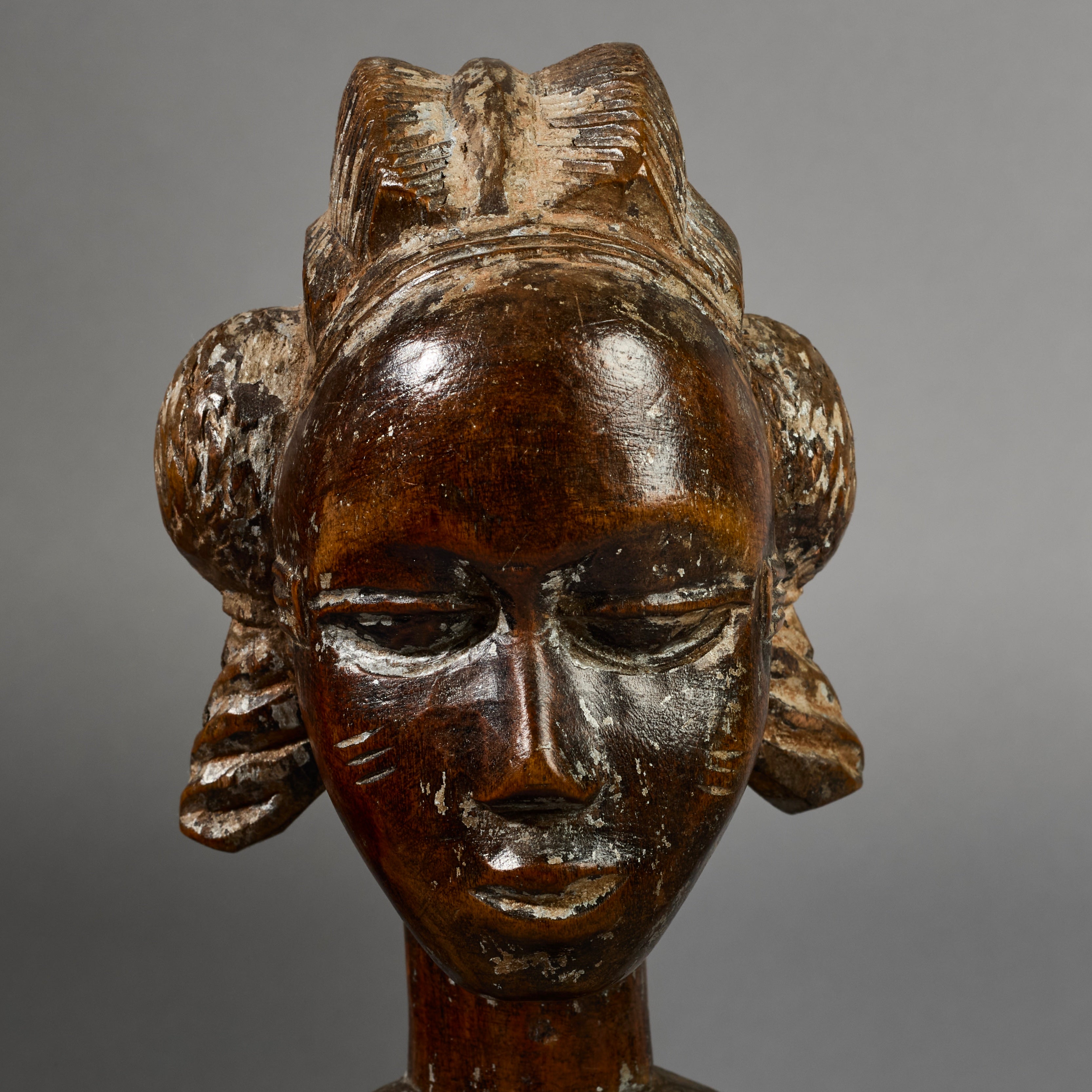 A VERY FINE SPIRIT PARTNER FROM BAULE TRIBE OF THE IVORY COAST ( No 6290)