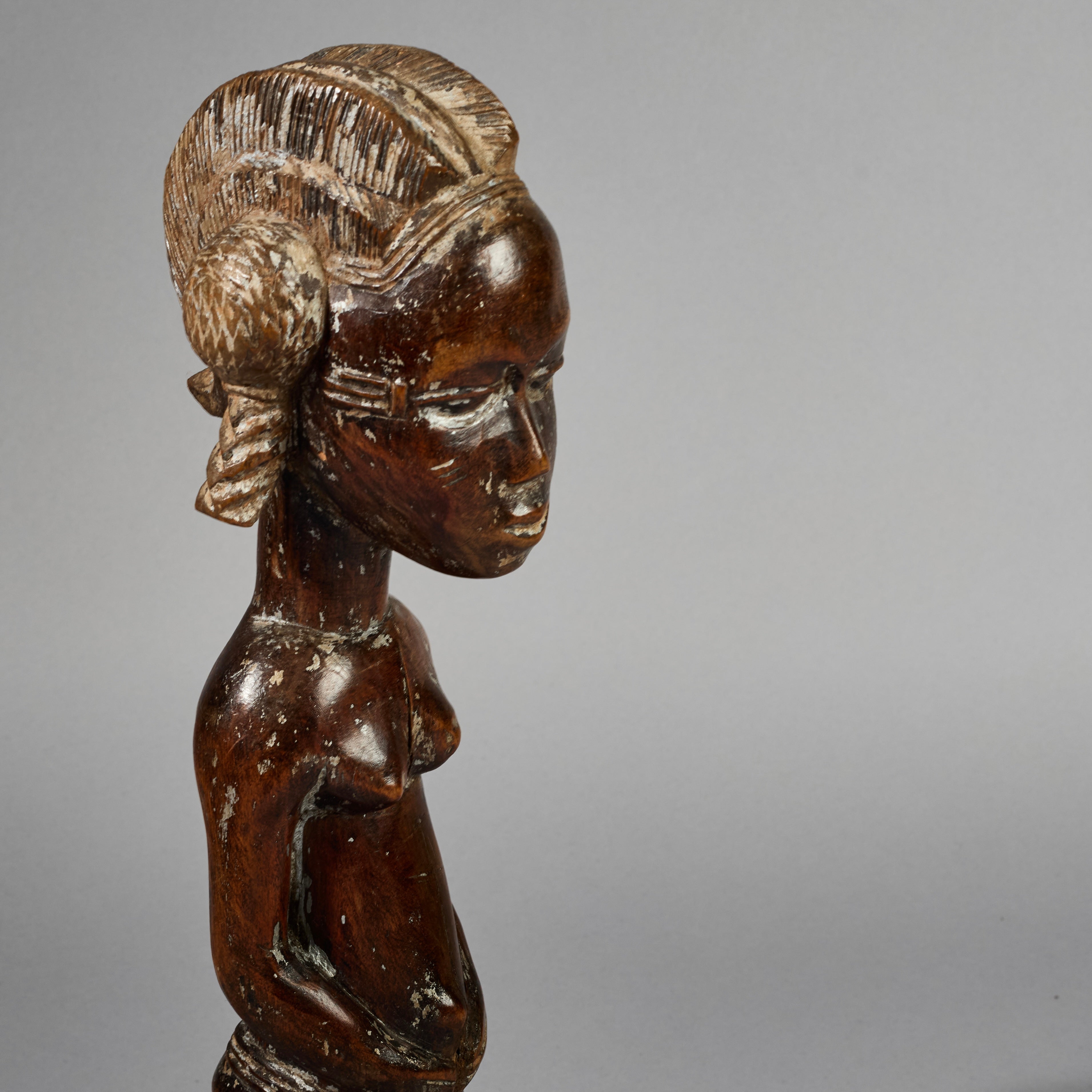 A VERY FINE SPIRIT PARTNER FROM BAULE TRIBE OF THE IVORY COAST ( No 6290)
