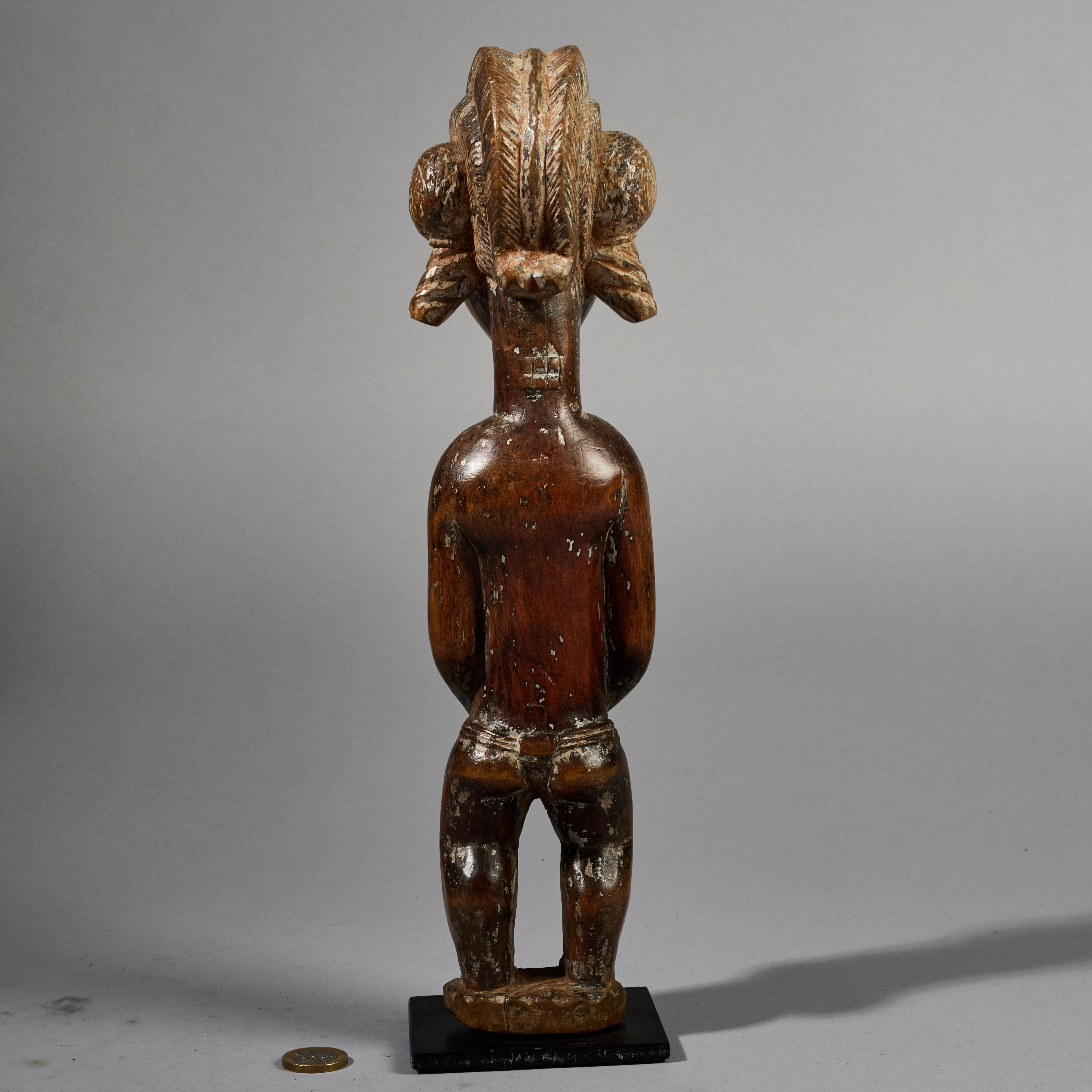 A VERY FINE SPIRIT PARTNER FROM BAULE TRIBE OF THE IVORY COAST ( No 6290)