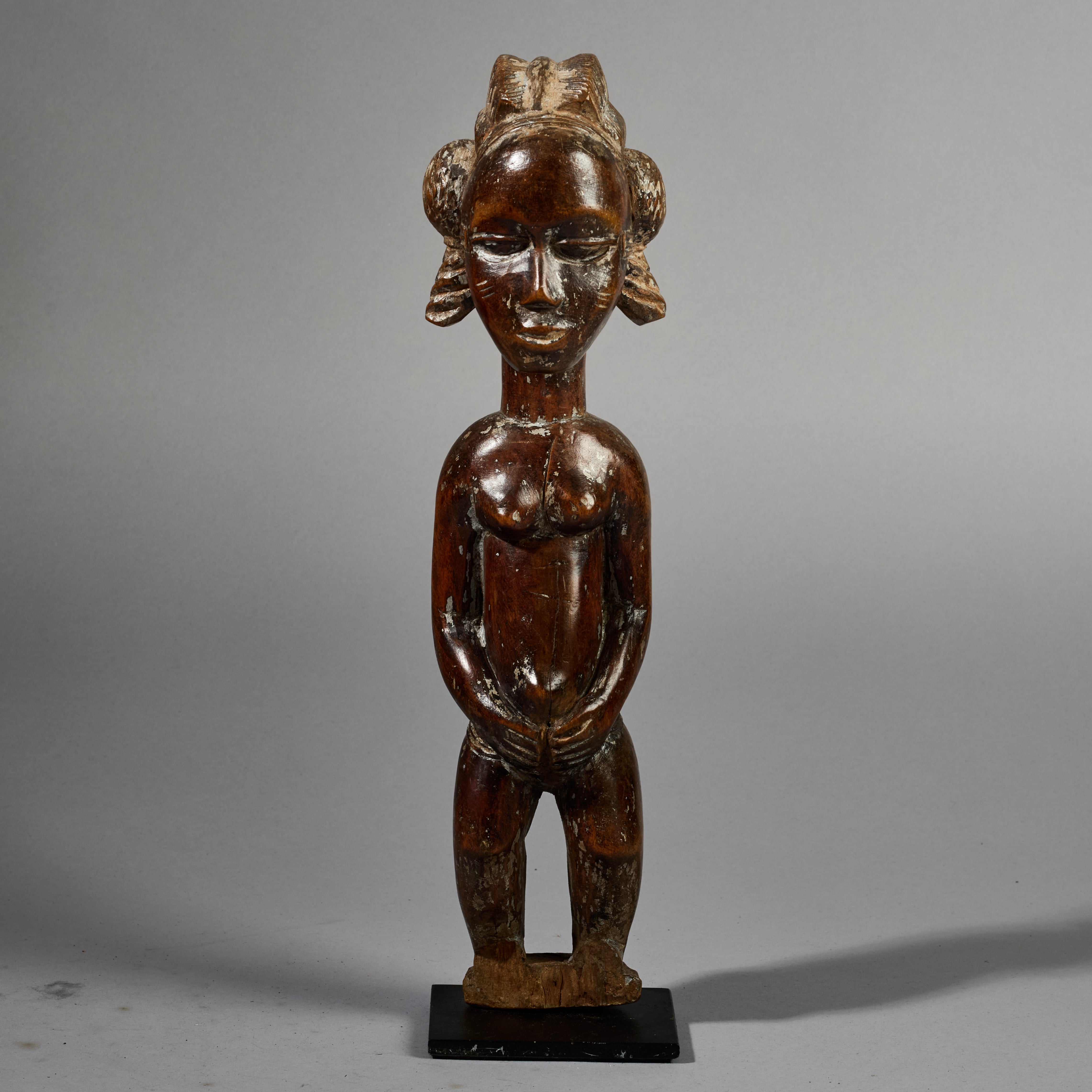 A VERY FINE SPIRIT PARTNER FROM BAULE TRIBE OF THE IVORY COAST ( No 6290)