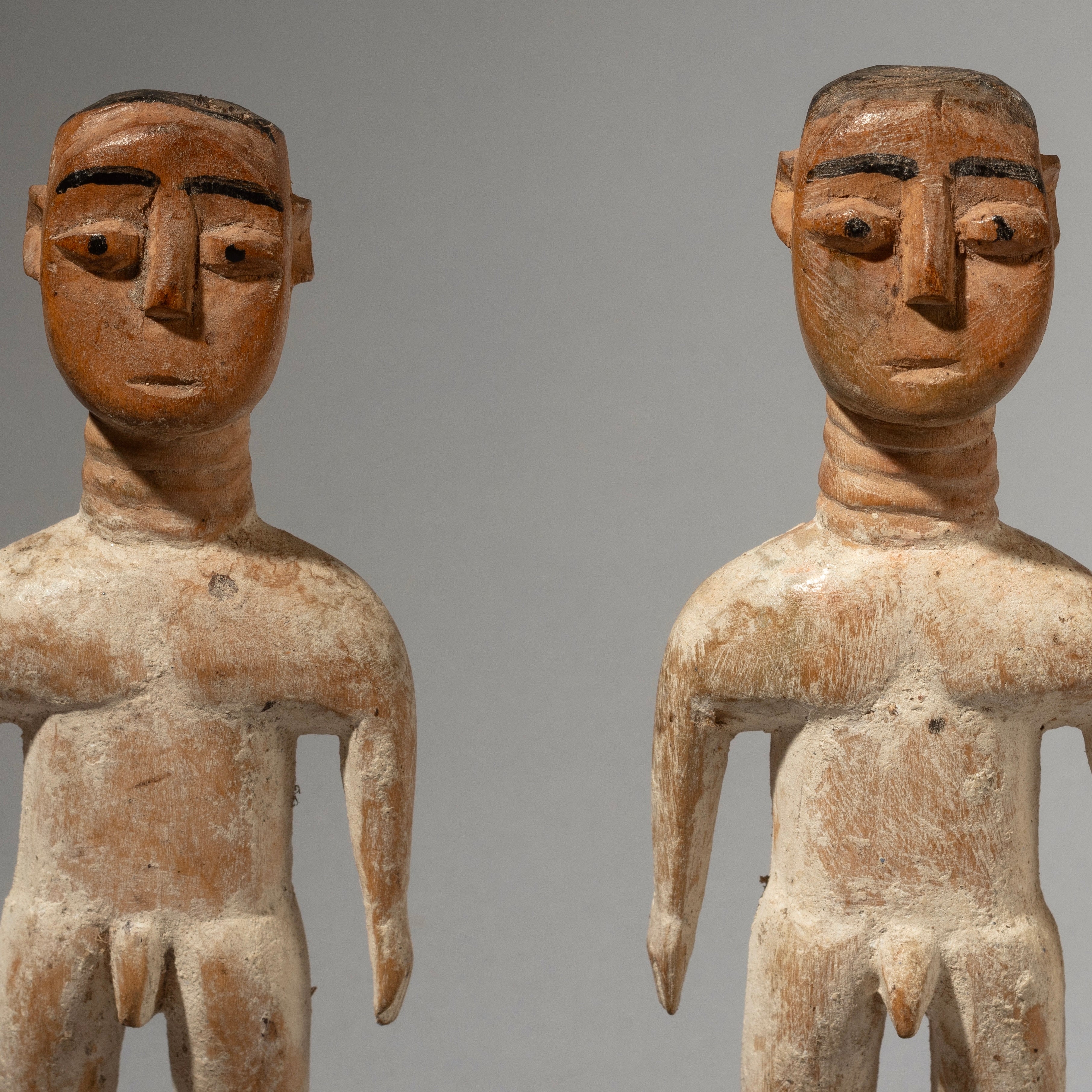 A PAIR OF EWE VENAVI DOLLS FROM THE EWE TRIBE GHANA  ( No 2894 )