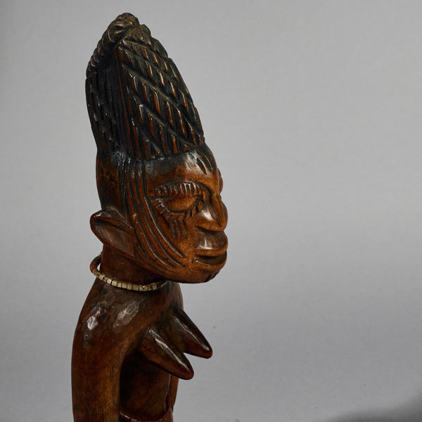 A LOVELY OLD  IBEJI, EX UK COLL. YORUBA TRIBE OF NIGERIA ( No 6269)