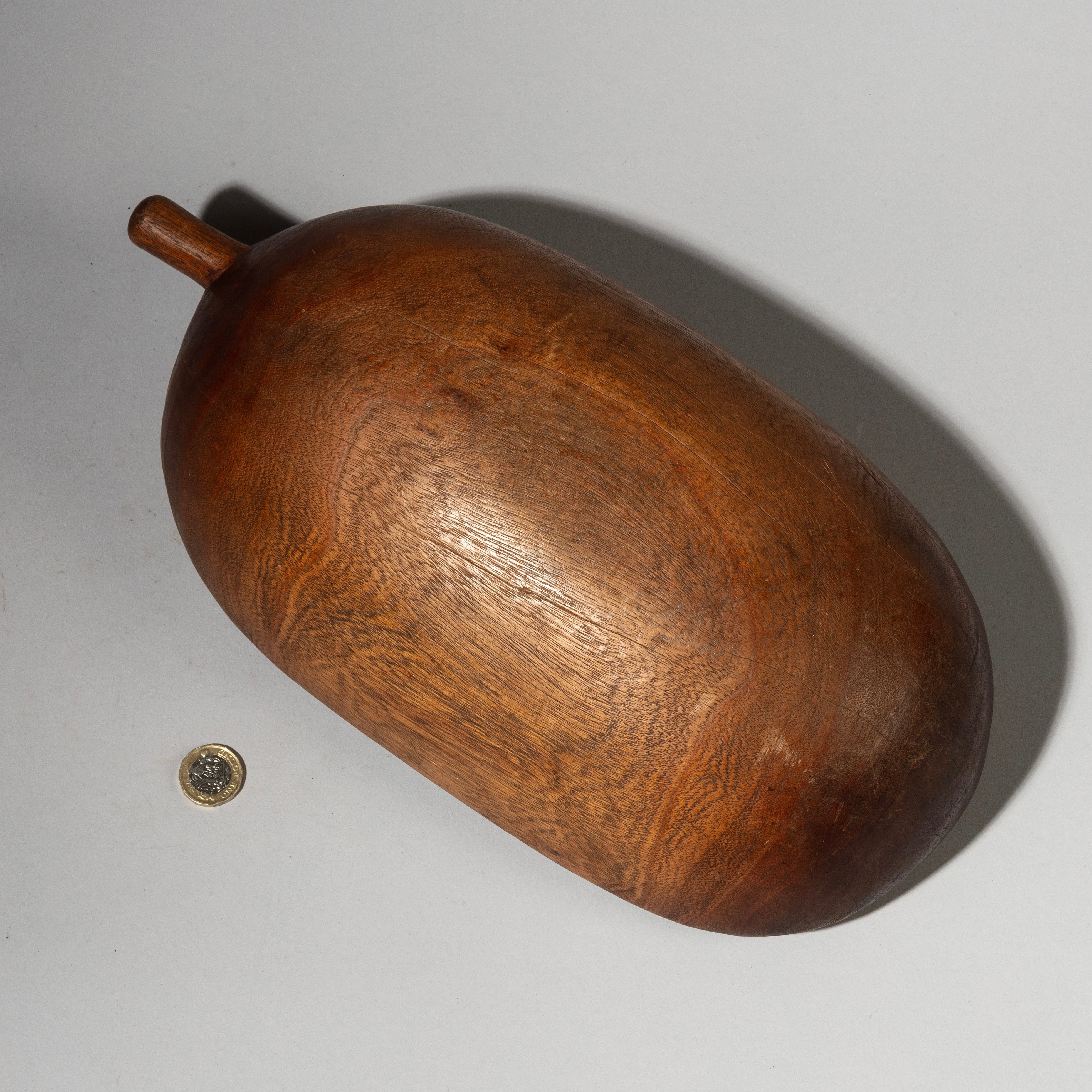 A FABULOUSLY REPAIRED +PATINATED BOWL, FROM TUTSI TRIBE OF RWANDA( No 2865 )