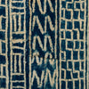 A RARE NDOP INDIGO CLOTH MOUNTED FROM THE BAMILEKE TRIBE OF CAMEROON W.AFRICA( No 5132 ) (Copy)