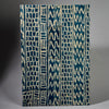 A RARE NDOP INDIGO CLOTH MOUNTED FROM THE BAMILEKE TRIBE OF CAMEROON W.AFRICA( No 5132 ) (Copy)