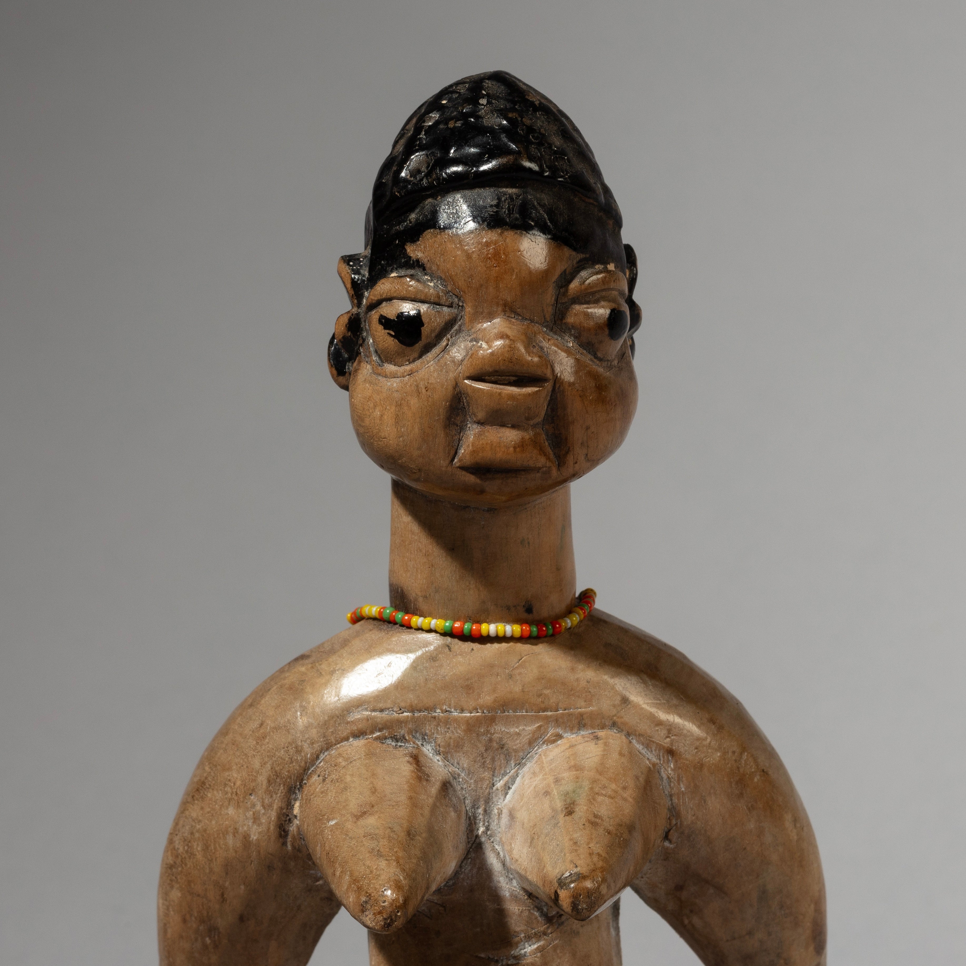 A PERKY VENAVI TWIN DOLL, EWE TRIBE GHANA ( No 2683)