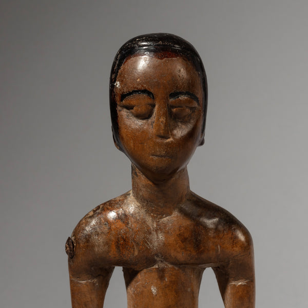 AN EXCEPTIONAL, CEREMONIALLY CARED FOR VENAVI TWIN DOLL, EWE TRIBE OF GHANA  EWE TRIBE OF GHANA W.AFRICA ( No 2956 )