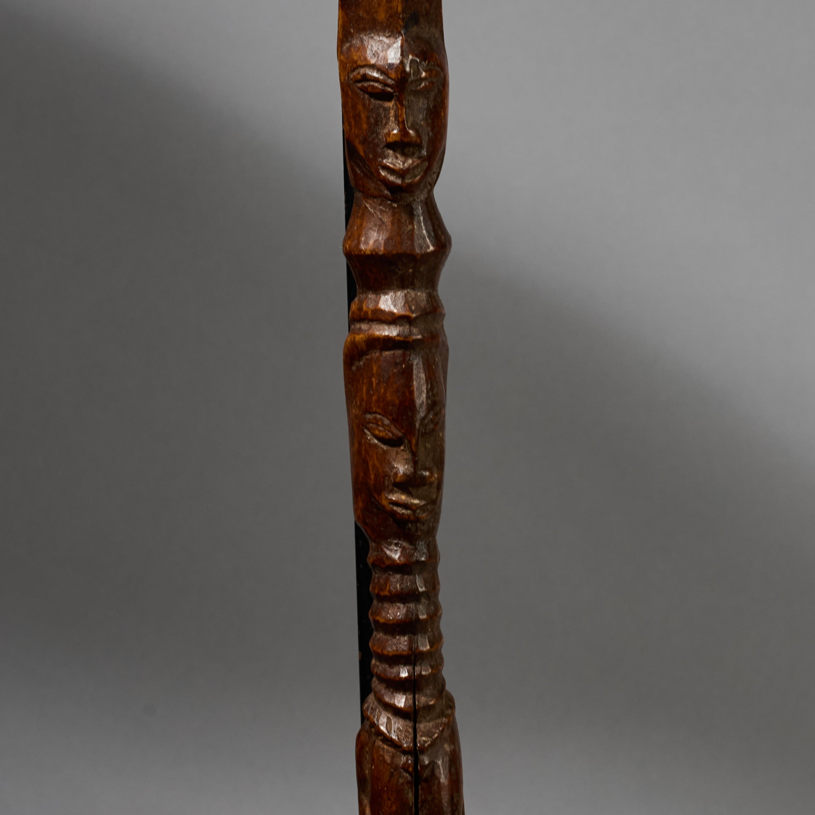 A BEAUTIFUL OLD SENUFO STAFF FROM IVORY  COAST ( No 6201 )