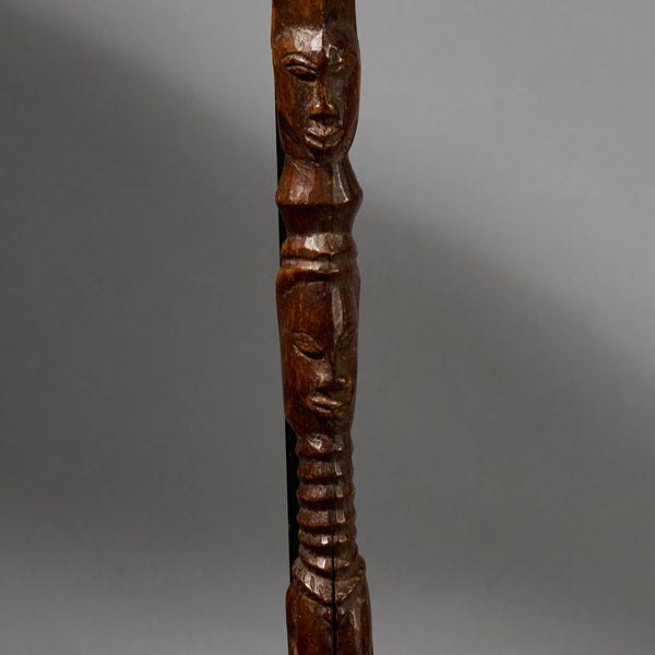 A BEAUTIFUL OLD SENUFO STAFF FROM IVORY  COAST ( No 6201 )