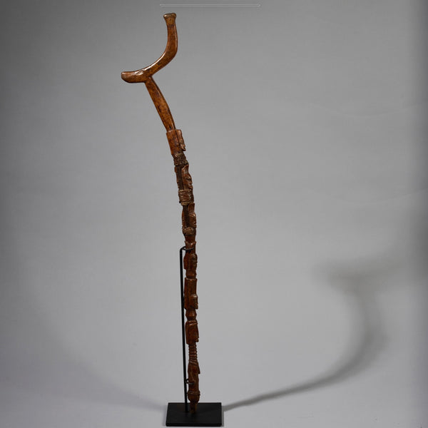 A BEAUTIFUL OLD SENUFO STAFF FROM IVORY  COAST ( No 6201 )