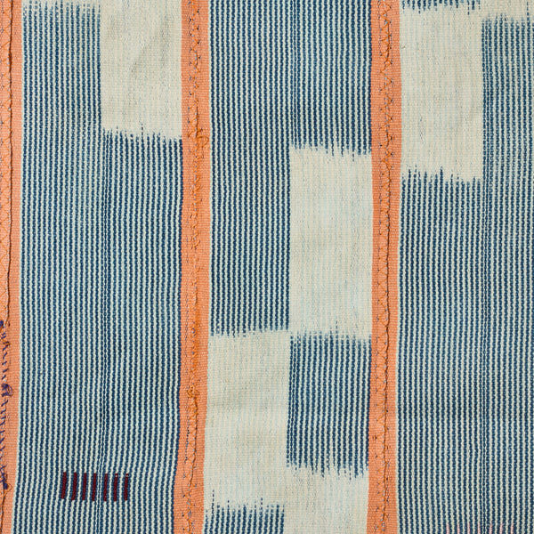 A PRETTY BAULE TRIBE WOMANS CLOTH FROM IVORY COAST  ( No 6279 )