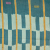A GRAPHIC VINTAGE COTTON  TEXTILE FROM BAULE TRIBE  W.AFRICA( No 5252)