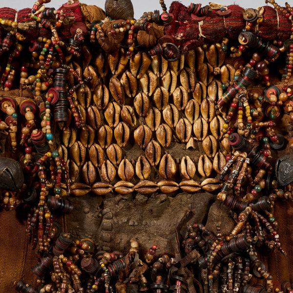 A MASSIVE CLUSTERED TALISMANIC SKIRT, FROM KIRDI TRIBE OF CAMEROON( No 6299)