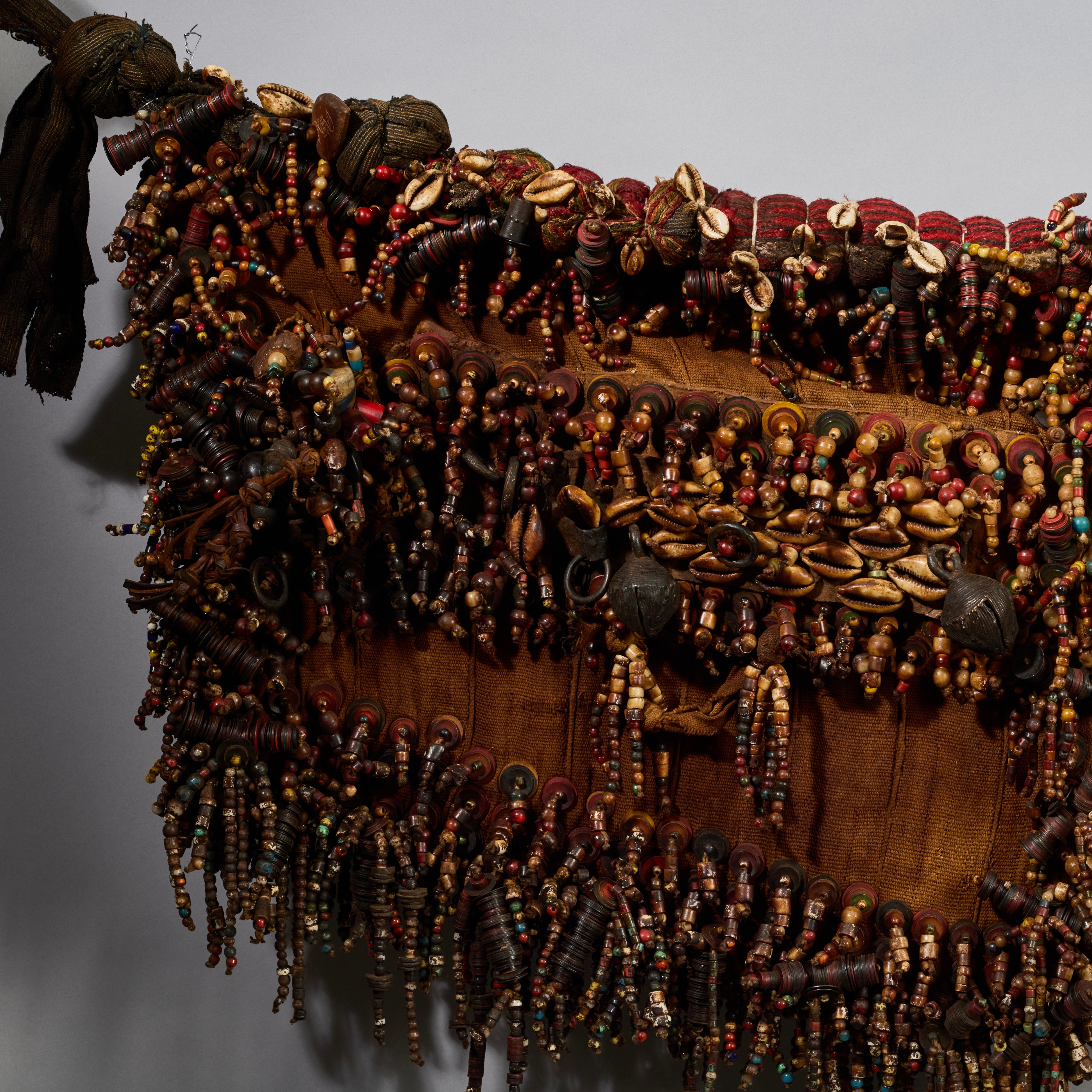 A MASSIVE CLUSTERED TALISMANIC SKIRT, FROM KIRDI TRIBE OF CAMEROON( No 6299)
