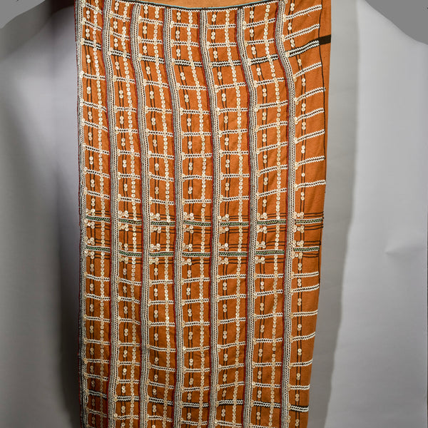 A HUGE DECORATED BLANKET, FROM XHOSA TRIBE OF SOUTH AFRICA( No 6300)