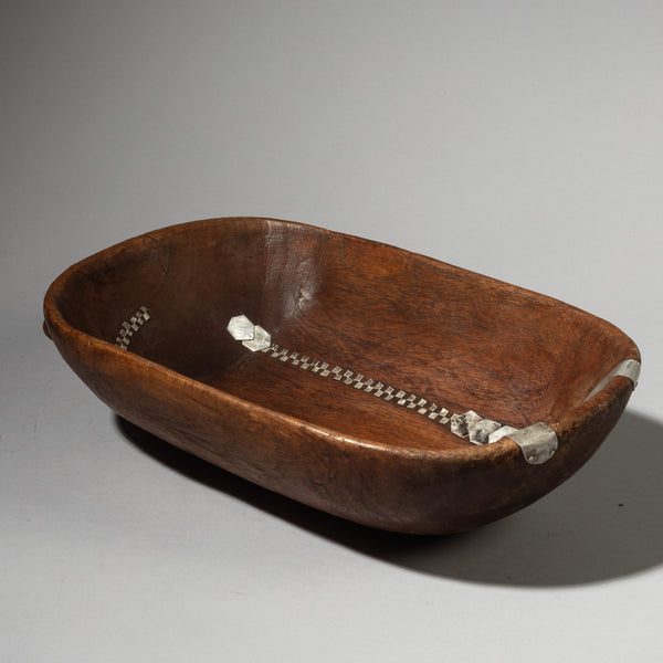 A DEEP HONEY COLOURED BOWL, FROM TUTSI TRIBE OF RWANDA( No 2941 )