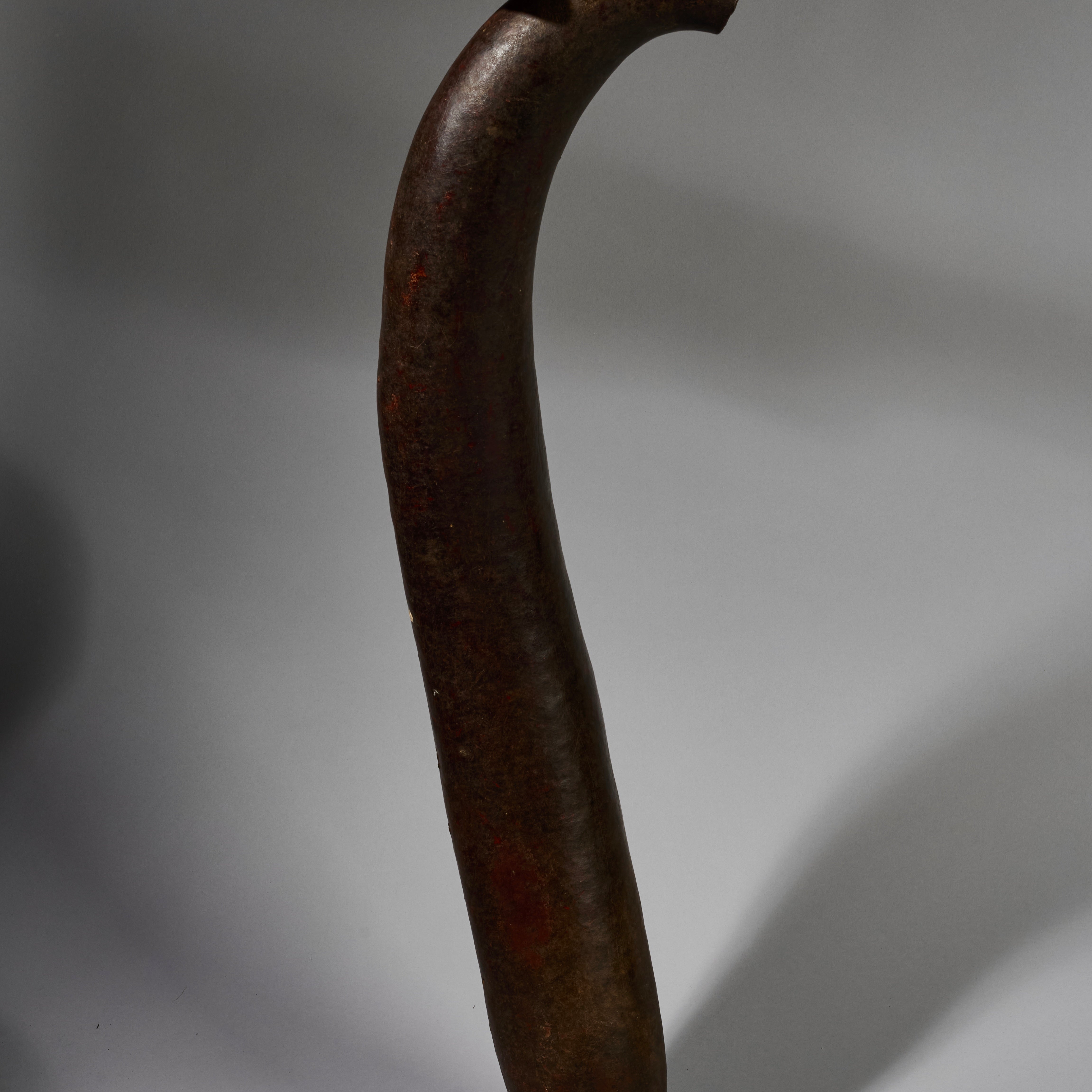A LARGE WELL USED DOGON TRIBE OF MALI CALABASH CONTAINER  W.AFRICA ( No 6296 ) (Copy)