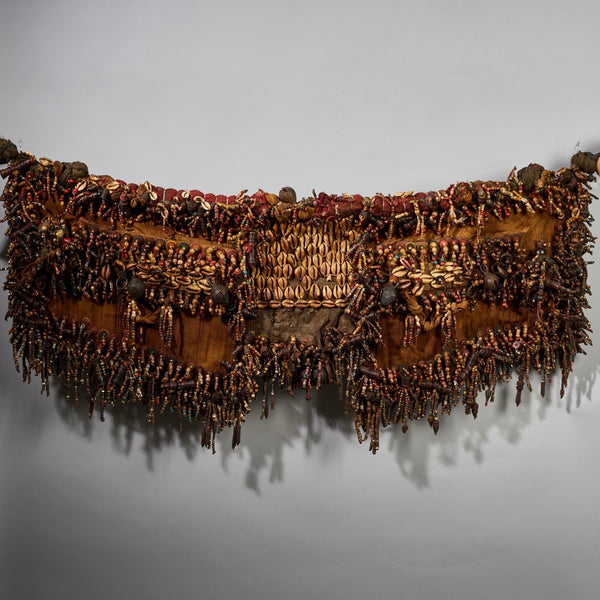 A MASSIVE CLUSTERED TALISMANIC SKIRT, FROM KIRDI TRIBE OF CAMEROON( No 6299)