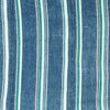 A PRETTY STRIPED INDIGO COTTON WOMANS CLOTH FROM NORTHERN GHANA ( No 2958  )