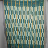 A GRAPHIC VINTAGE COTTON  TEXTILE FROM BAULE TRIBE  W.AFRICA( No 5252)