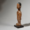 A WELL WORN + SMOOTHLY PATINATED VENAVI TWIN DOLL, EWE TRIBE OF GHANA W.AFRICA( No 2955 )