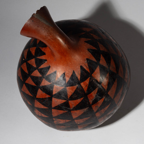 A BIG, + BEAUTIFUL GOURD VESSEL FROM TUTSI TRIBE OF RWANDA E. AFRICA(