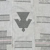 A LARGE FINE WHITE COTTON CLOTH FROM THE SENUFO YRIBE OF THE IVORY COAST  ( No 5090 )