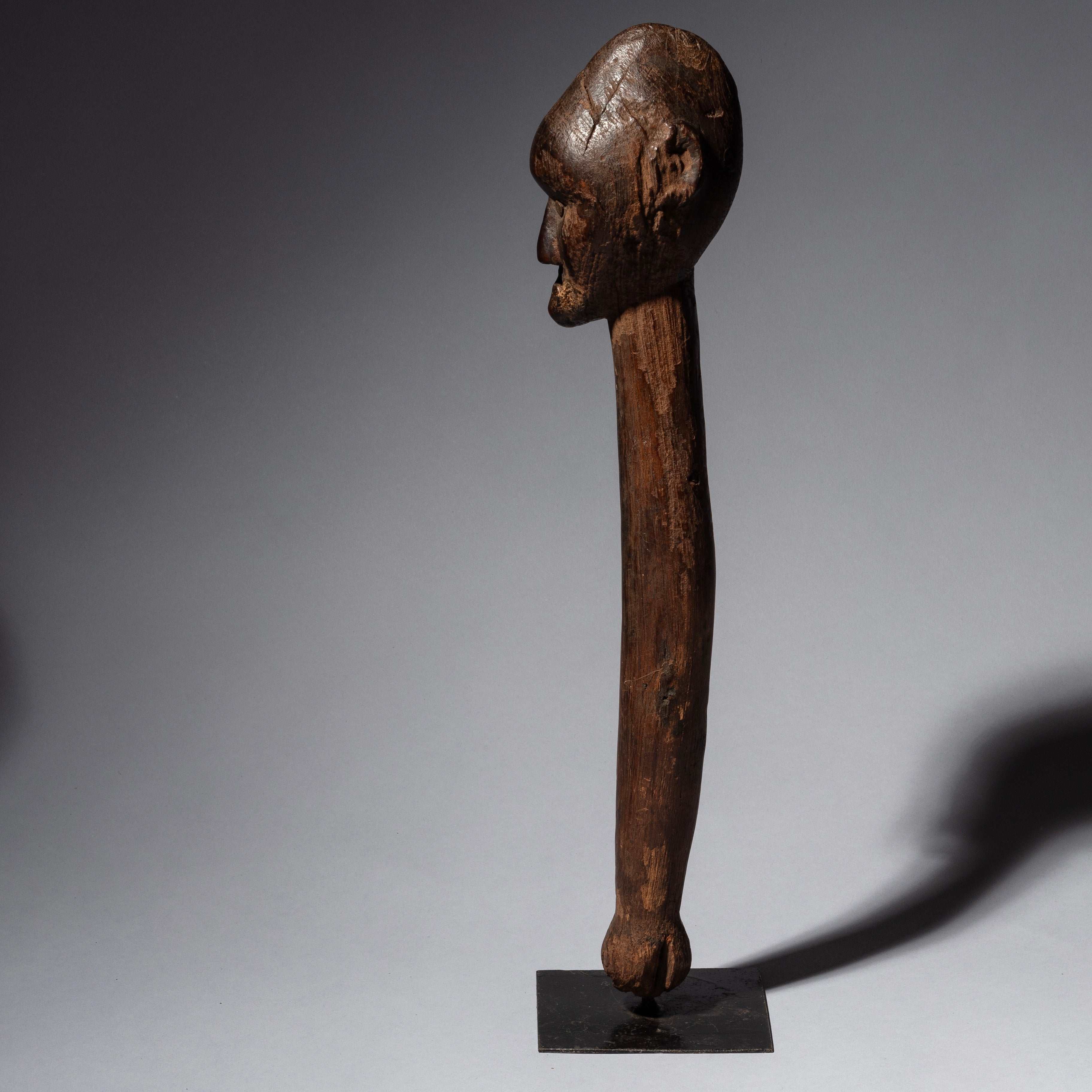 A FIGURATIVE SCEPTRE FROM THE NYAMWESI TRIBE OF TANZANIA E.AFRICA ( No 2227)