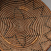 A SPATIAL WOVEN FIBRE BASKET FROM TUTSI TRIBE RWANDA( No 2176)