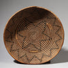 A SPATIAL WOVEN FIBRE BASKET FROM TUTSI TRIBE RWANDA( No 2176)