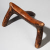 A LIZARD-LIKE 3 LEGGED HEADREST WITH CATTLE FEATURES , KENYA( No 2224)