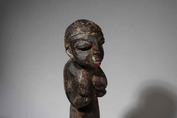 A VERY TALL  ALTAR FIGURE FROM THE FON  TRIBE OF BENIN  ( No 4061 )