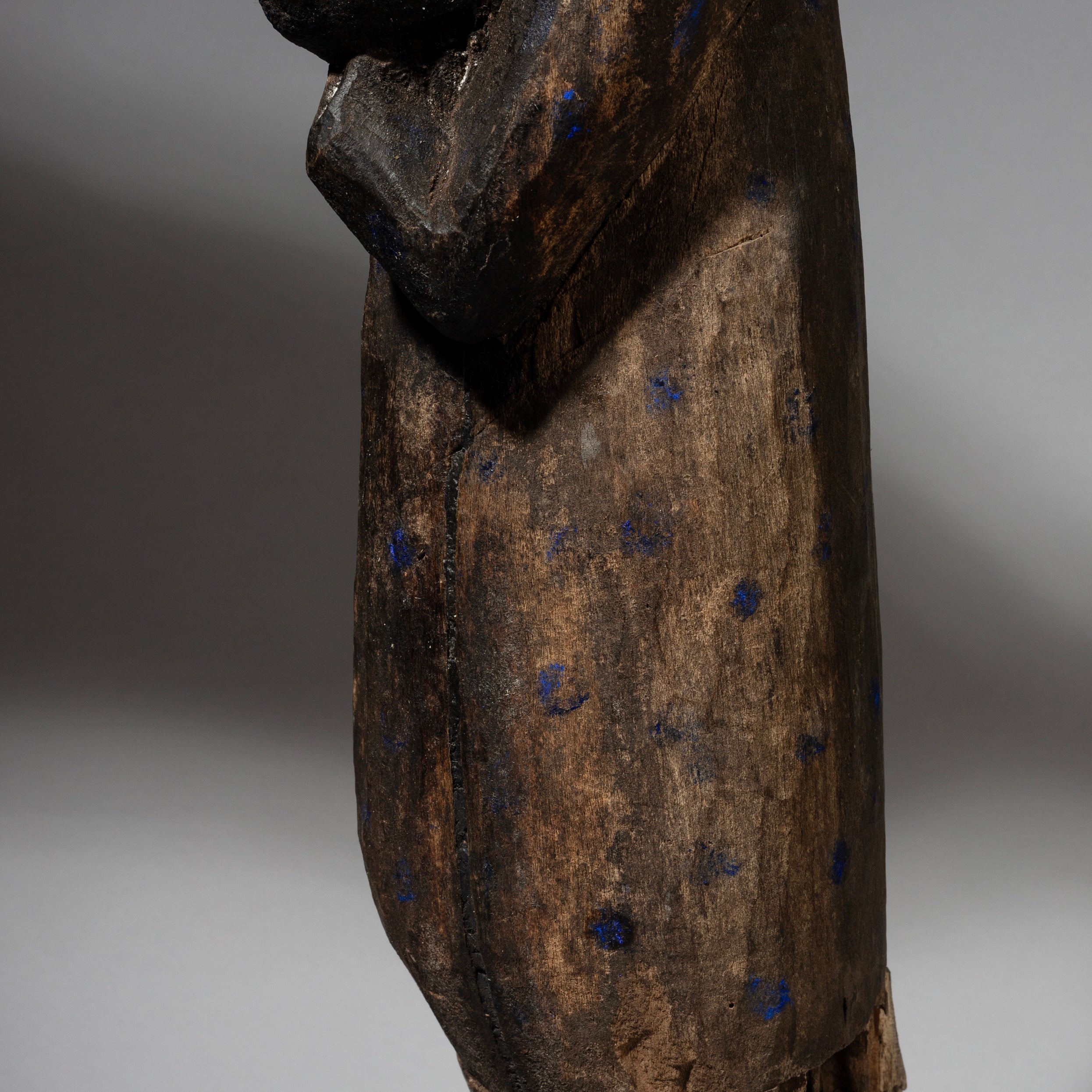 A VERY TALL  ALTAR FIGURE FROM THE FON  TRIBE OF BENIN  ( No 4061 )