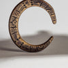 AN ELEGANTLY ENGRAVED 19THC BRONZE CURRENCY BRACELET, AFAR TRIBE ETHIOPIA ( No 4042 )