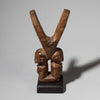 A WELL PATINATED LOBI FIGURATIVE CATAPULT FROM THE IVORY COAST, W.AFRICA ( No 4017 )