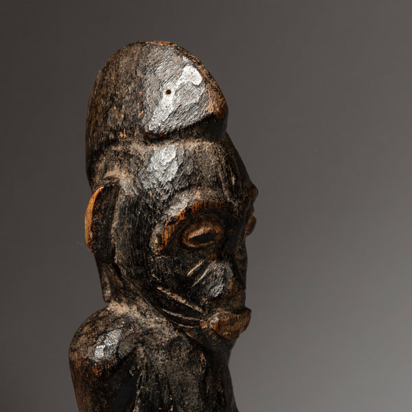 A SCULPTURAL ALTAR FIGURE, SENOUFO TRIBE iVORY COAST W.AFRICA  ( No 4063 )
