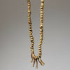 AN ANTIQUE BRASS TALISMANIC NECKLACE FROM KIRDI TRIBE OF CAMEROON ( No 2264)