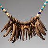 AN ARTISTIC IRON CURRENCY NECKLACE FROM KIRDI TRIBE CAMEROON W.AFRICA ( No 2290)