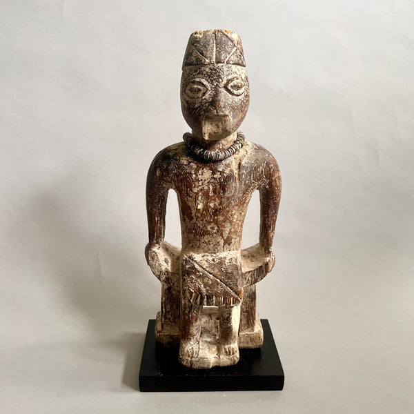 A DEEPLY WORN ALTAR FIGURE FROM GHANA ( No 2453)