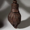 A TRADITIONAL LEATHER  ETHIOPIAN FLASK (No 4079 )