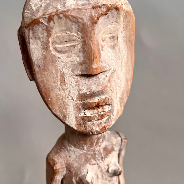 AN EWE ALTAR FIGURE WITH CHILDLIKE PROPORTIONS, GHANA  ( No 2552)