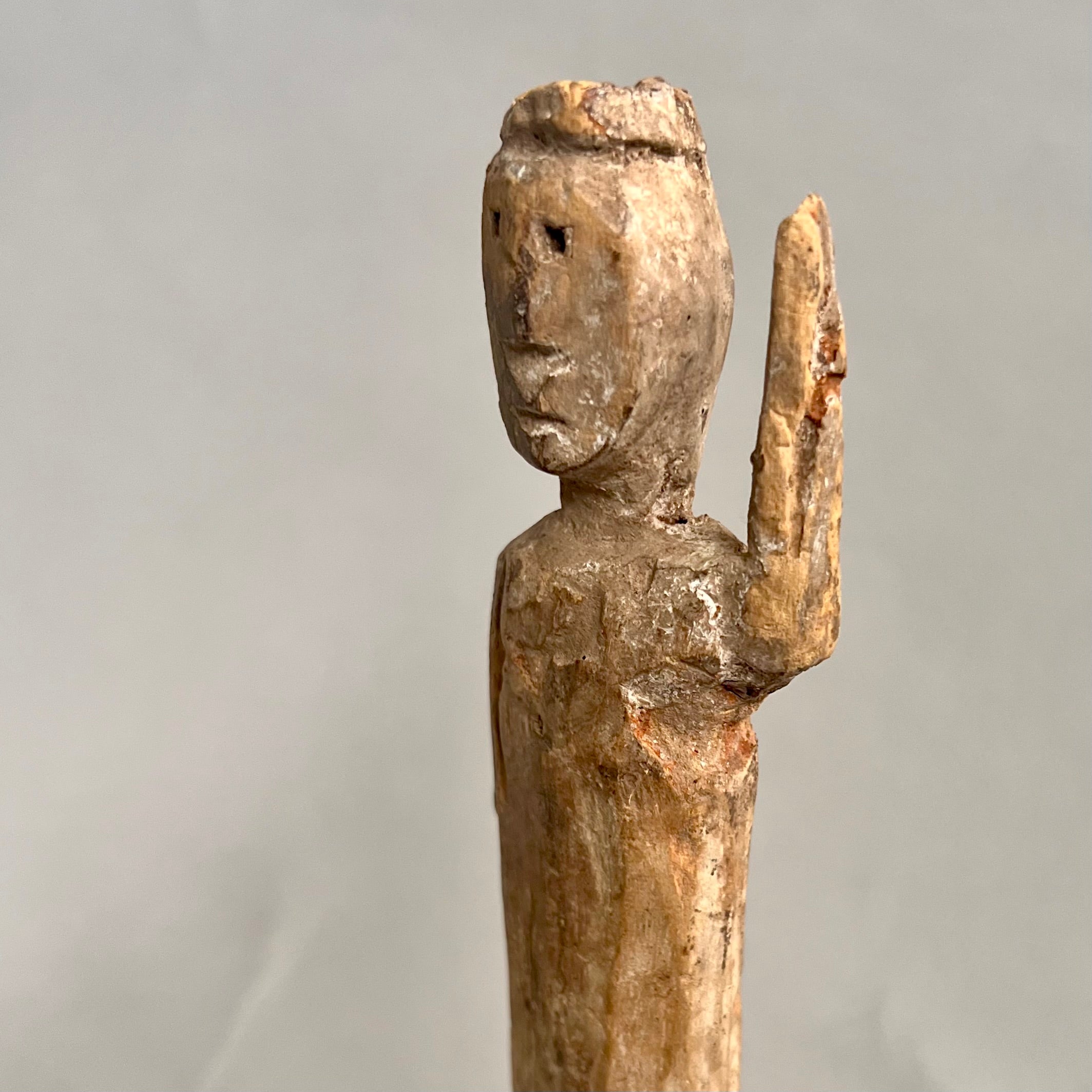 AN OLD ADAN ANCESTOR FIGURE FROM GHANA W.AFRICA ( No 2554)