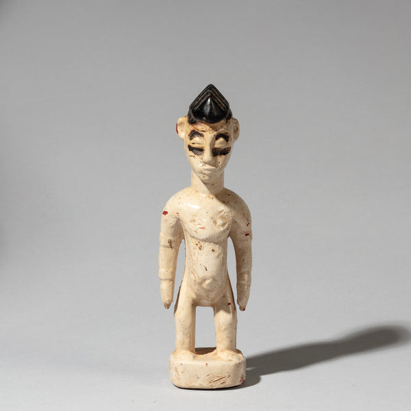 A SMALL  PAINTED CHARM FIGURE, SENOUFO TRIBE iVORY COAST W.AFRICA  ( No 4112) (Copy)