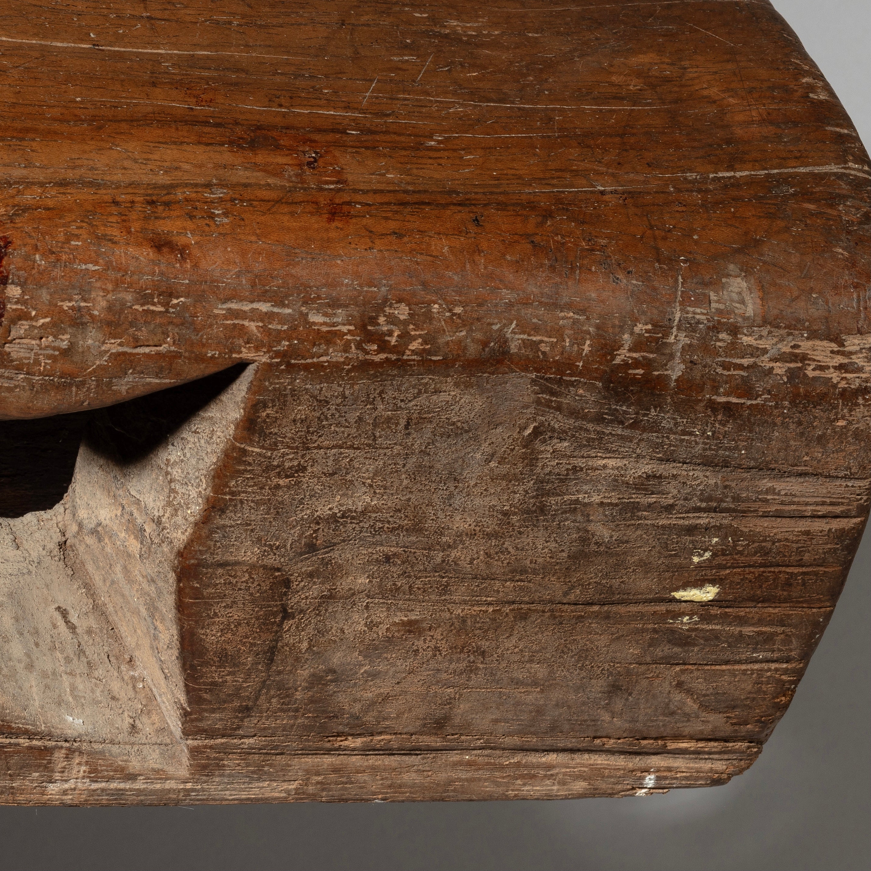 A LOW STOOL FROM THE BAMILEKE TRIBE OF CAMEROON ( No 2385)